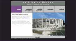 Desktop Screenshot of maquette-architecture.fr